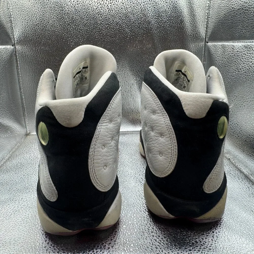 Size 10.5 Air Jordan 13 Retro 2013 He Got Game White Black Mens Shoes 309259-104